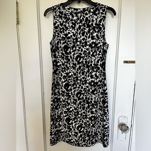 Tommy Hilfiger Sleeveless Dress, 6 Black & White